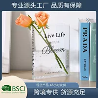 Акрилая книжная ваза трансграничная специально для стиля минималистский домашний стол декоративная ваза для украшения гидропонного стола