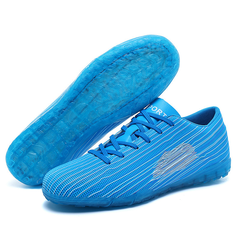 Zapatillas de Fútbol de Caña Baja con Suela de TPU Ligeras para Césped Natural y Artificial