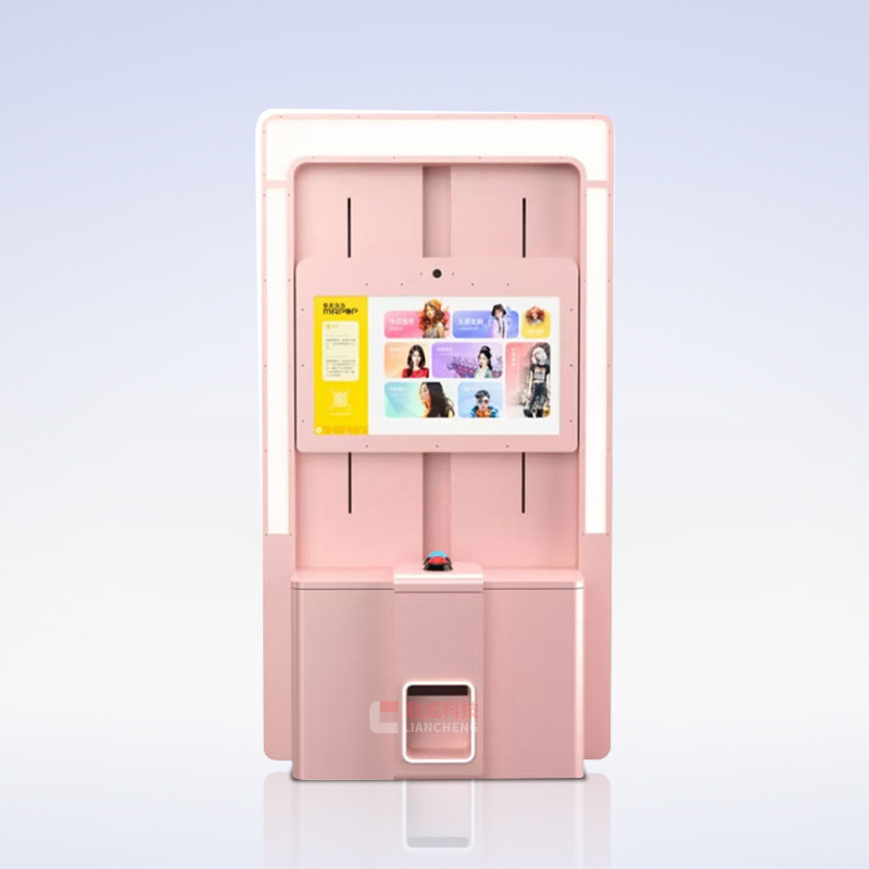 Máquina todo en uno para pegatinas fotográficas Máquina de fotografía de autoservicio comercial Photobooth Máquina de fotografía fotográfica interactiva