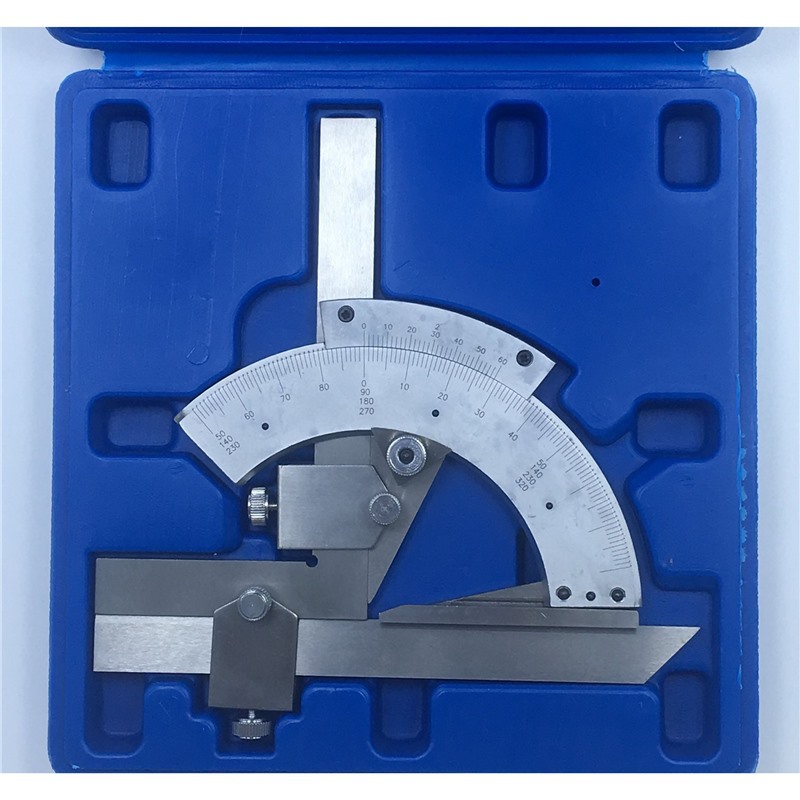 고정밀 보편적 인 각도 레벨 각도기 320 도 다기능 크기 측정 도구 보편적 인 각도 통치자