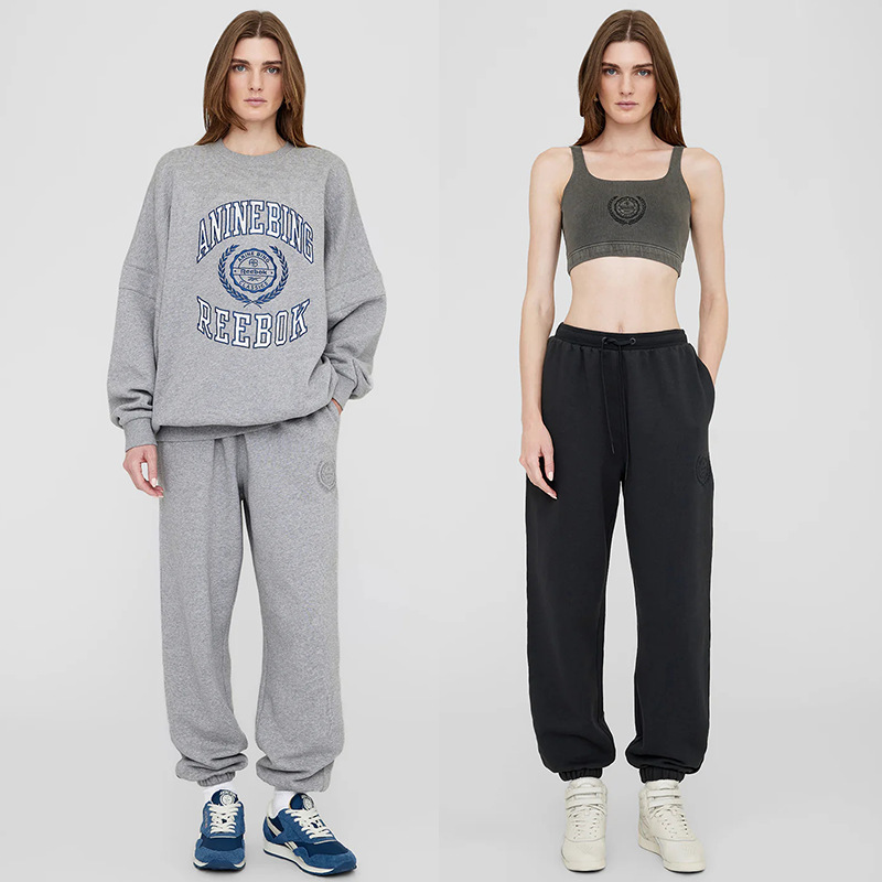 Clearance Sale~No Returns or Exchanges~Collaboration Letter Embroidery Fleece-Lined Women's Sweatpants