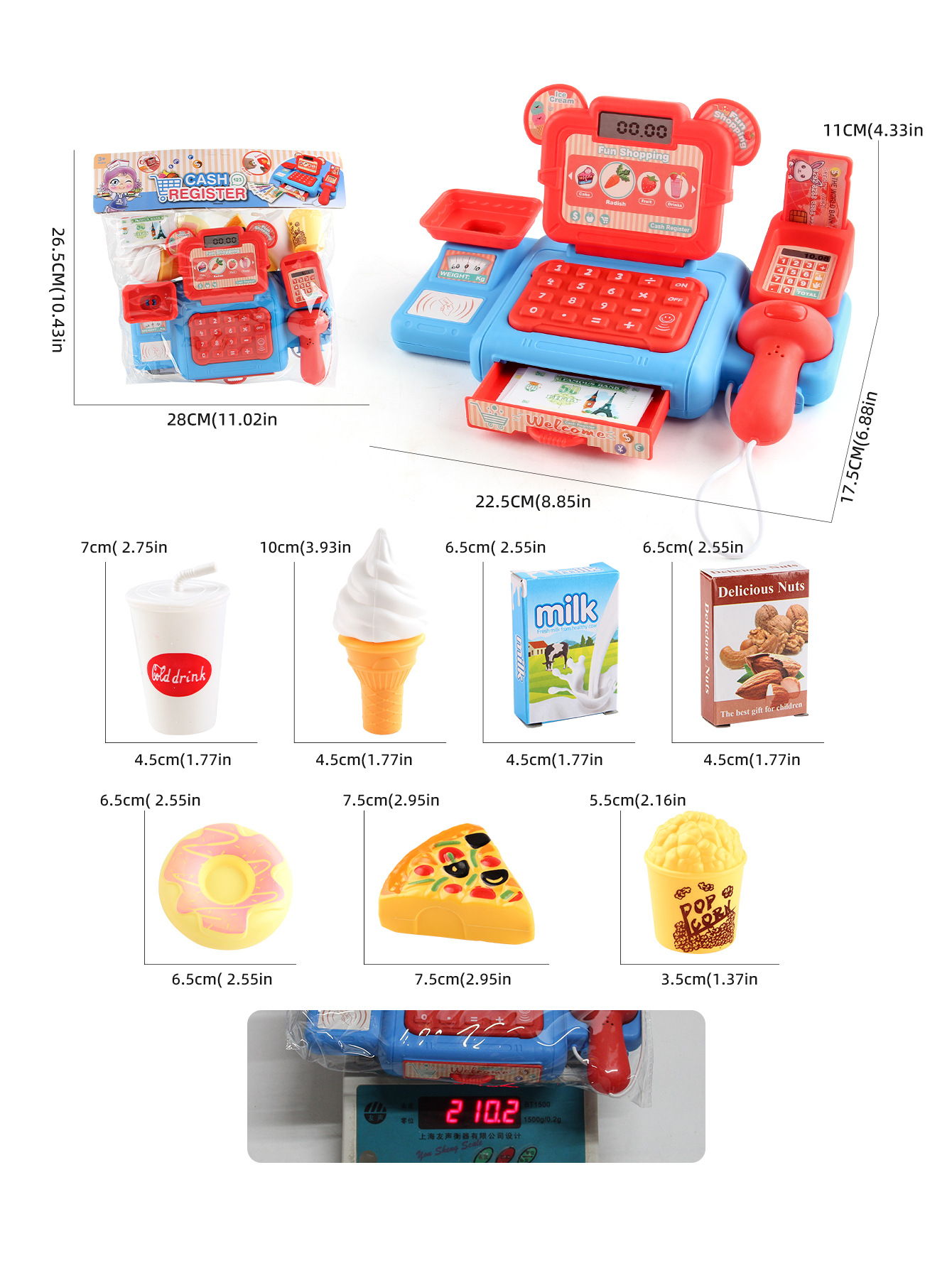 Simulation Shopping Cash House Toys Electronic Game Lighting And Sound Effects Supermarket Cashier Toys For Children Gifi O1Cn01Y7B0Dh1Ke9Qzulbo0 !!2206776261188 0 Cib