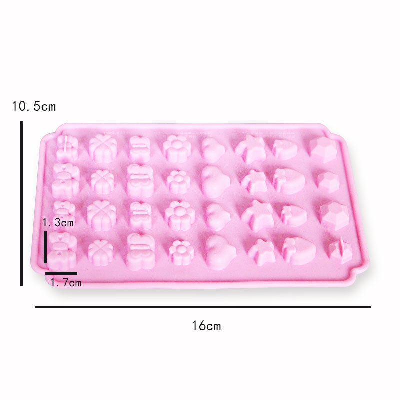 32连蝴蝶草莓硅胶5