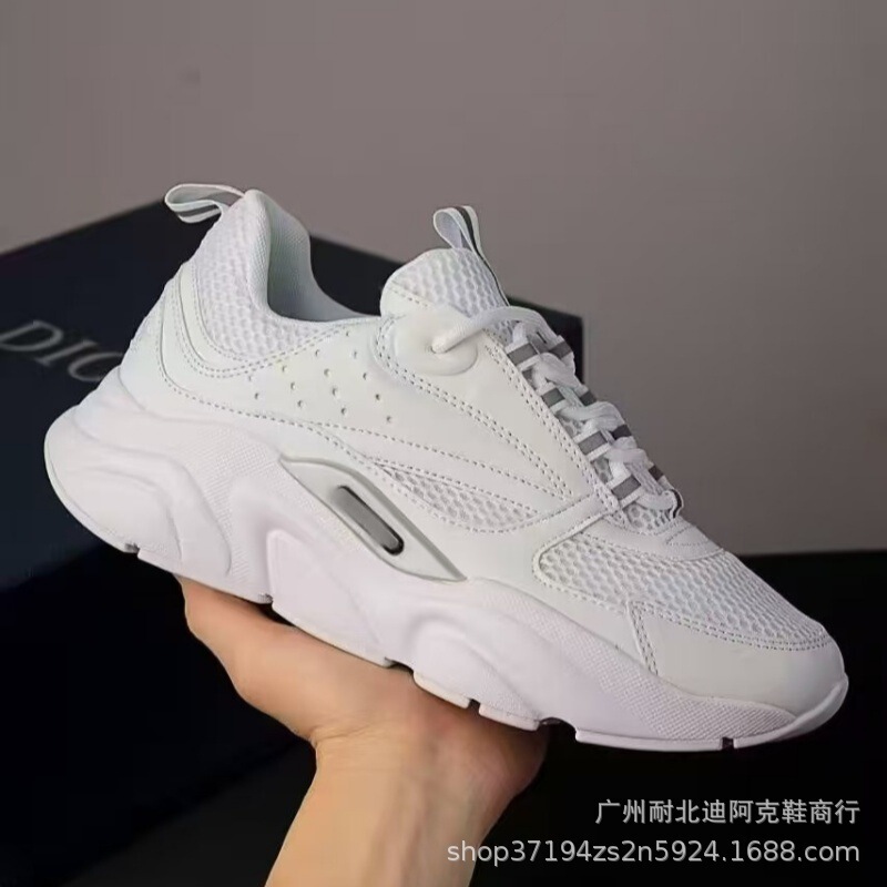欧洲站新款D家B22运动休闲厚底时尚复古透 气男女增高老爹鞋跨境|undefined