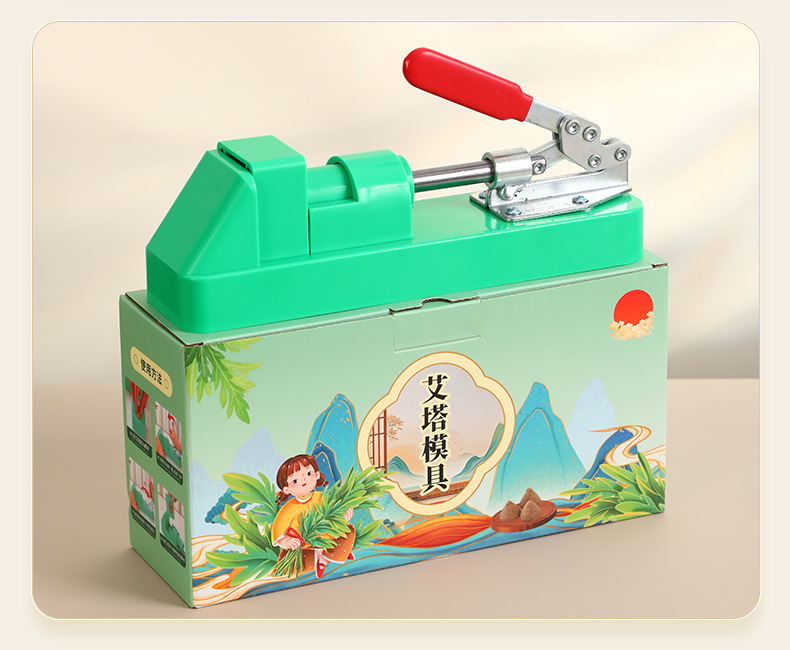 Semi-Automatic Moxa Cone Press Mold Resin Ai Tiao Tool for Moxibustion Cones preparation