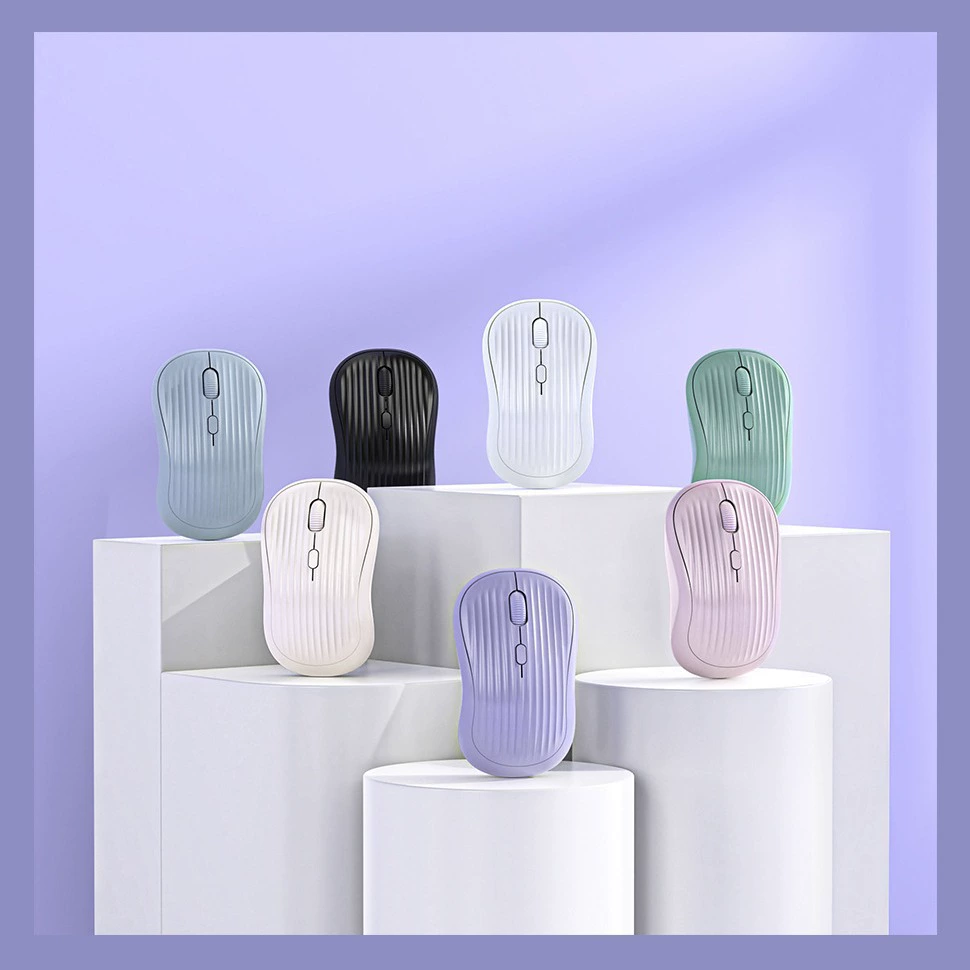 Беспроводная мышь 2,4G + Bluetooth, беспроводная двухрежимная бесшумная зарядка, офисная игровая, киберспортивная, настольная, ноутбук