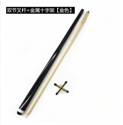 Double-section fork + metal cross