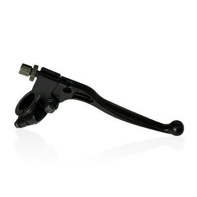Motorcycle off-road vehicle handlebar assembly ATV 50-140CC left clutch handle handle brake handle (Motosiklet ləvazimatları və aksesuarları) - black