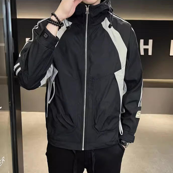 Jacket Men's Popular Hooded Assault Suit Men's Versatile Casual Workwear Jacket_voghion.com