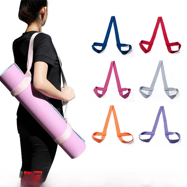 Yoga Mat Portable Strapping Straps Multi-Purpose Outdoor Yoga Auxiliary Supplies Strapping Yoga Straps Wholesale in Stock