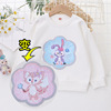 Autumn sweatshirt, cartoon children's nail sequins, top, 2023 collection, western style, children's clothing