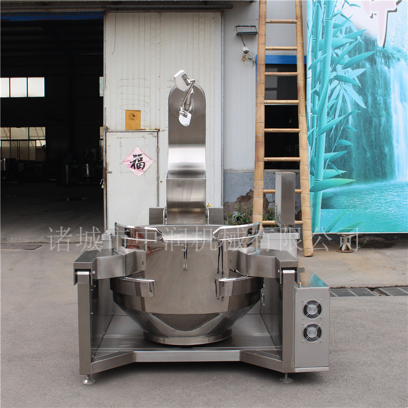 大型全自动电磁加热炒锅 电磁控温效果好 果酱果蓉电磁炒锅