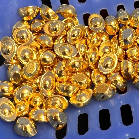 Senshe Artificial Mini Gold Ingot Sand Gold Solid Small Ingot Gold Melon Seed Wishful Abacus Solid Gold Bar Rice