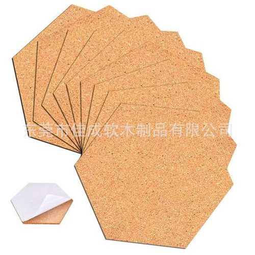 Cuadrado redondo corcho posavasos ribete natural corcho olla estera antideslizante estera aislamiento térmico estera muestra gratis