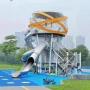 小区攀爬景区组合滑梯