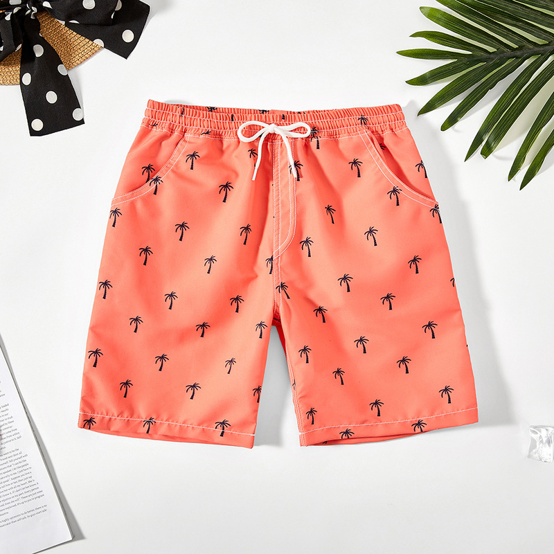 Summer New Children's Shorts Boys' Fashion Cartoon Beach Pants Baby Casual Sports Pants Swimming Trunks