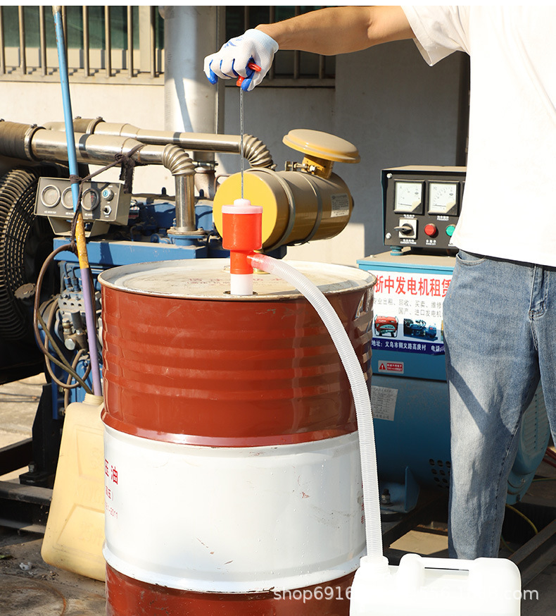 Oil Pump Manual Special Oil Pump Plastic Hand-Pulled Oil Pump Diesel Engine Oil Barrel Oil Pump Pipe Oil Suction Device