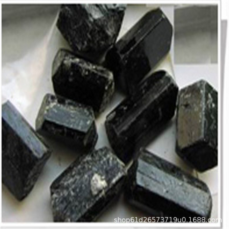 厂家加工汗蒸房用电气石颗粒 单晶体电气石矿石 电气石原石多规格
