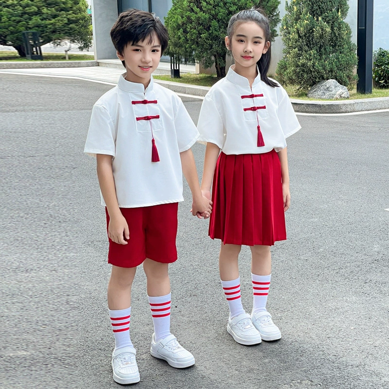 Детские костюмы Костюмы для учеников начальной и средней школы Мужской и женский хор для декламации стихов Костюмы для выступлений Униформа для занятий в детском саду Школьная форма