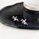 Earrings Men's Design Sense Niche High Sense Men's Ruffian Handsome Men's Cold Style Trendy Cross Men's Earrings
