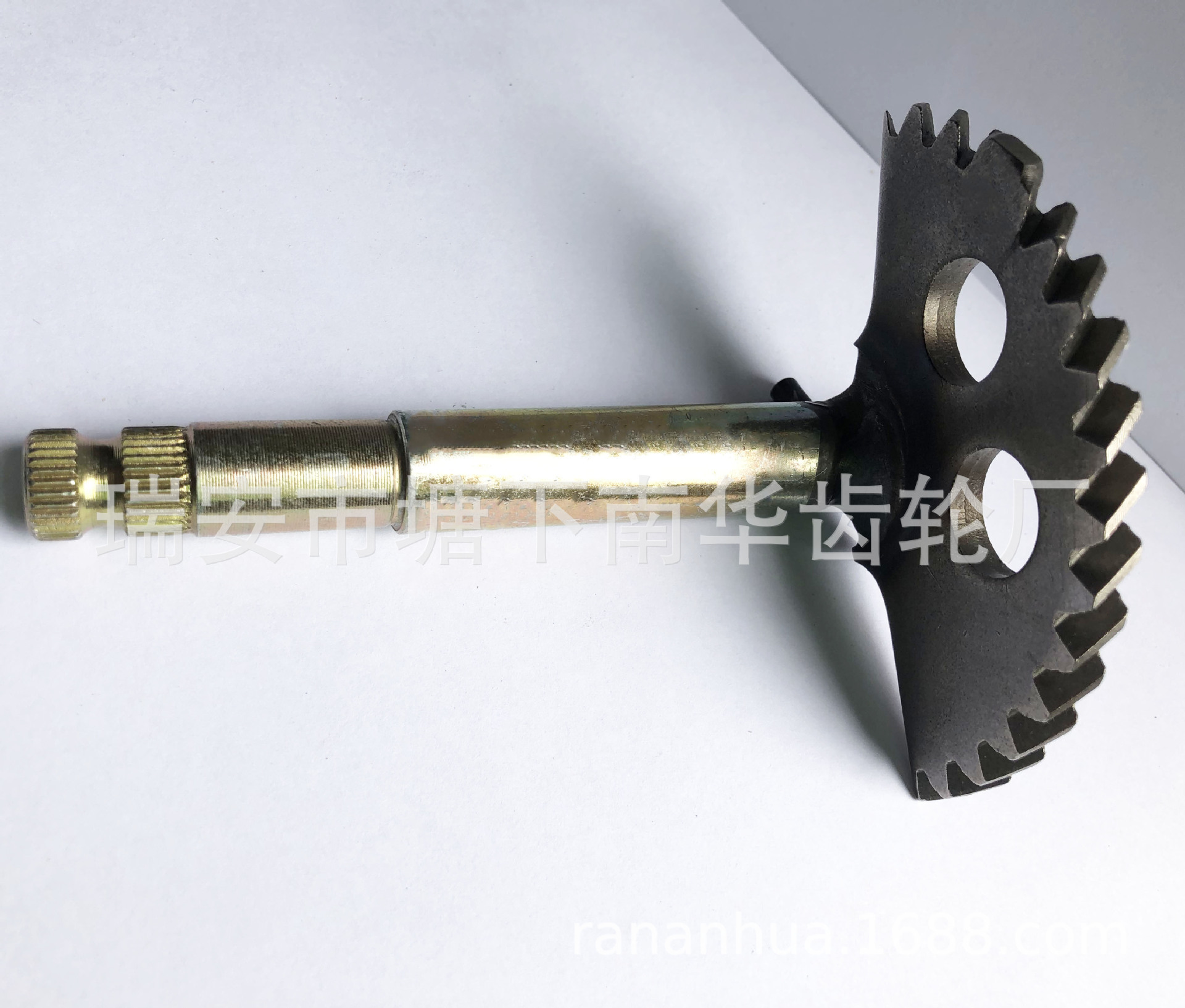 Factory Direct Sales Motorcycle Parts Gy6-125 Starter Shaft Fan-Shaped Gear 130mm