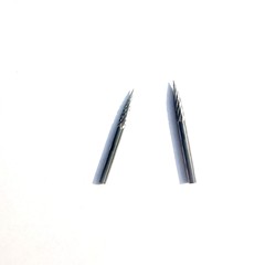 Electric grinding accessories 3mm hard tungsten steel grinding tungsten steel grinding head G3*3G44 arc tip alloy rotary file 