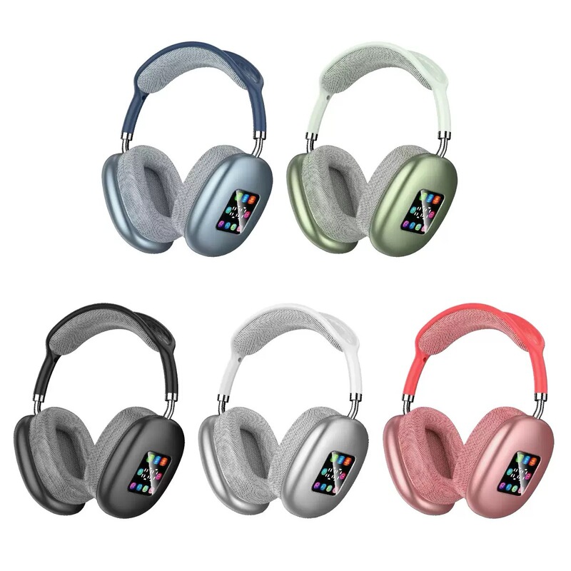 P9Promax Head-Mounted Bluetooth Headset with Screen, High-Looking Wireless Sports Bluetooth Headset Manufacturer Wholesale P9Promax Head-Mounted Bluetooth Headset with Screen, High-Looking Wireless Sports Bluetooth Headset Manufacturer Wholesale