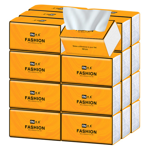 420 sheets of 20-packs of tissue paper in a full carton, bulk table napkins for home use, large size, economical pack, toilet paper and facial tissues