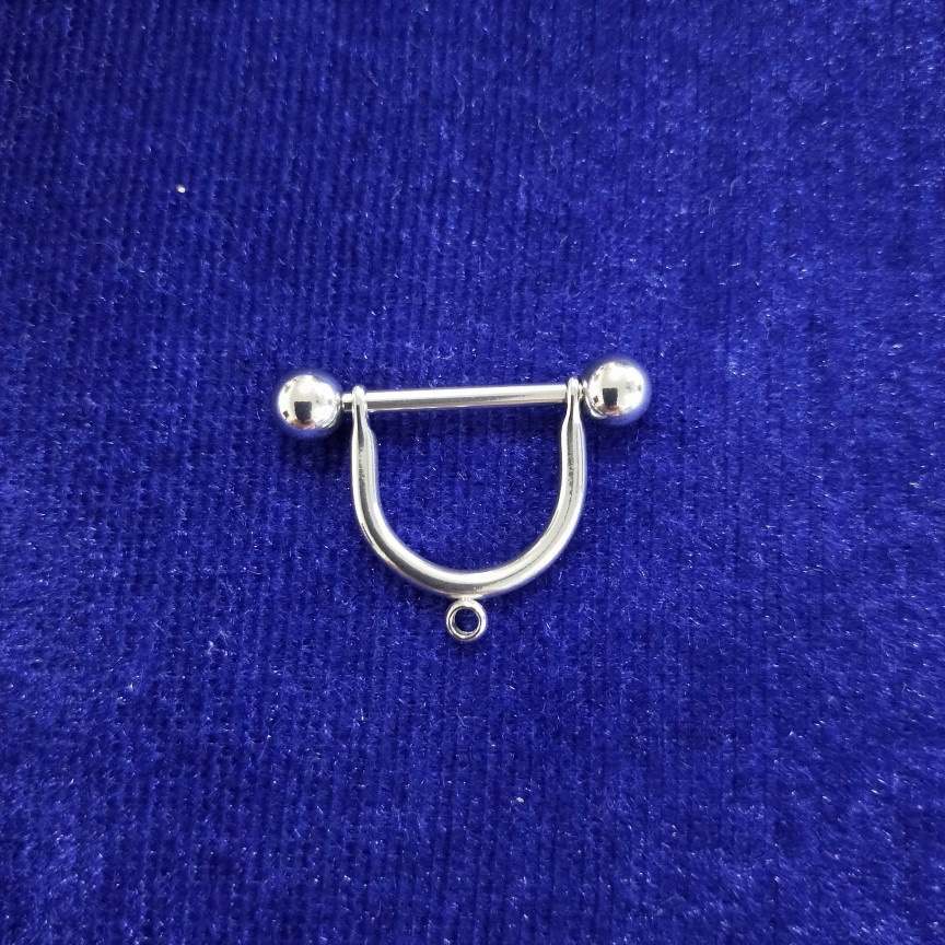 Physiological nose piercing stainless steel