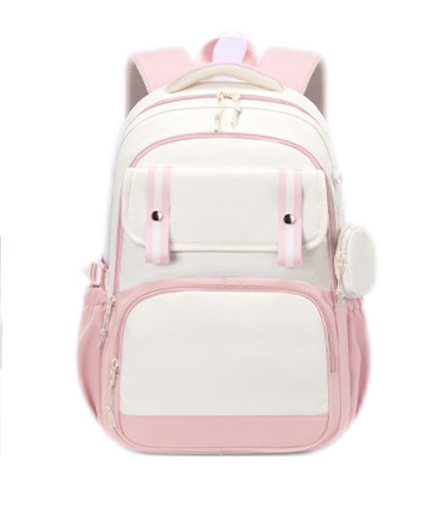 Mochila escolar estilo ins campus mochila para estudiantes de secundaria y preparatoria nuevos hombres y mujeres versión coreana de Harajuku estilo casual tendencia mochila