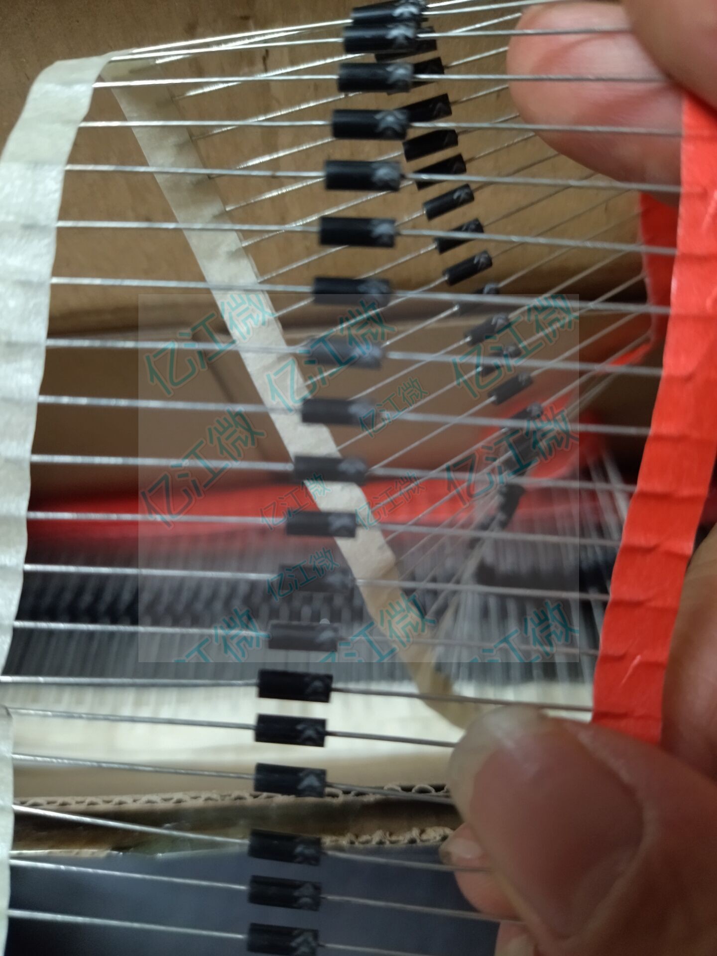 20个 高压 整流二极管RFC5K 0.2A 5000V DO-41用于电蚊拍 R5000F