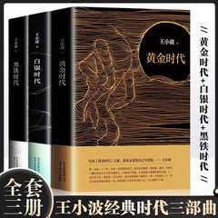 王小波全集套装三册 黄金时代 白银时代 黑铁时代当代文学书籍