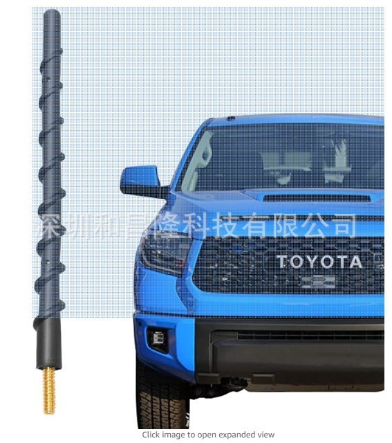7.87 inch spiral antenna pole Grand Cherokee antenna radio modified antenna car