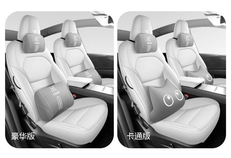 [Cross-border Exclusive] Applicable to Tesla's New ModelY Seat Cover Four Seasons Universal All-inclusive Nappa Leather