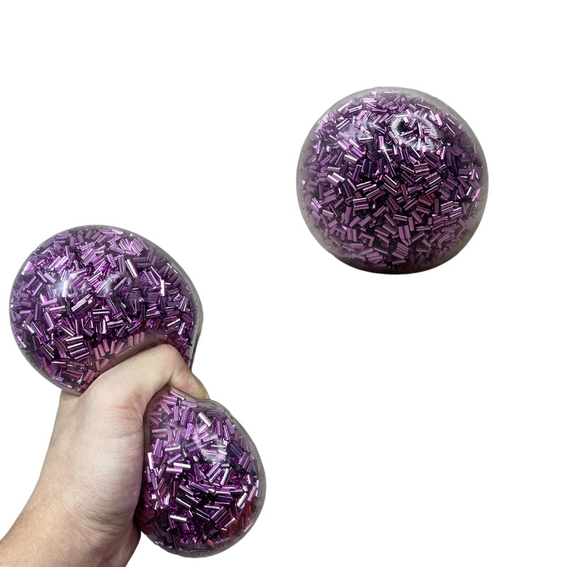Decompression vent ball purple 10cm