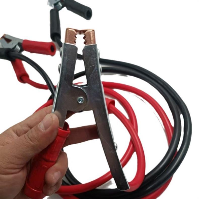 Clamp Battery Jumper Cables Pure Copper Car