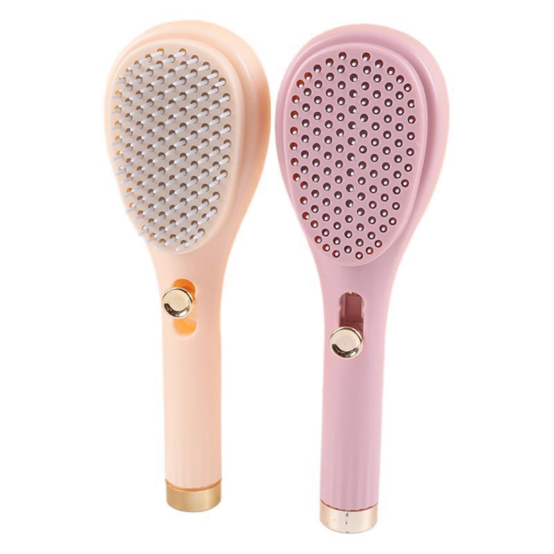 Yu Xin Mei She 20CM más largo peinado antiestático cuero cabelludo masaje peludo pel