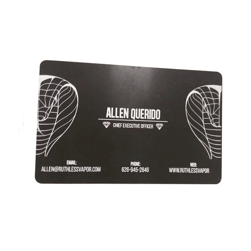 厂家直销阳极氧化冲压铝卡片空白铝卡铝质行李牌可激光镭雕logo