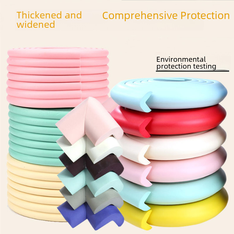 Children's anti-collision bar supplies 2 meters wide and thick protective strip baby kindergarten baby table corner soft cushion anti-collision