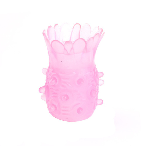 Penis sitting lotus fun ring pineapple ring men's wolf tooth delay adult sex toy couple sex toy