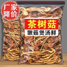 认准净重茶树菇干货特级500g古田新鲜干菇类批发炖汤煲汤香菇