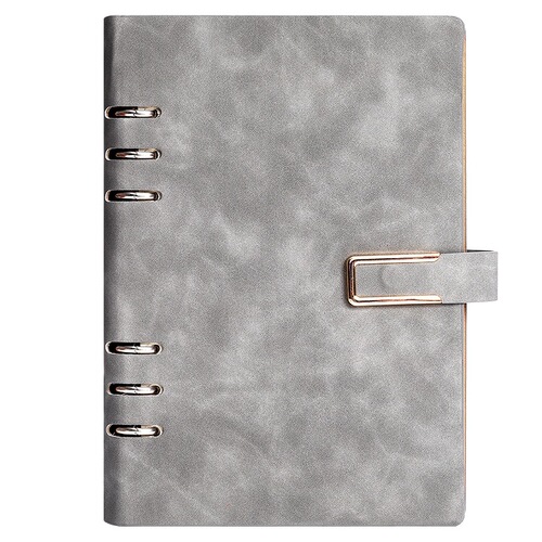 a5 loose-leaf notebook custom business buckle loose-leaf b5 detachable loose-leaf skin-sensitive note loose-leaf wholesale