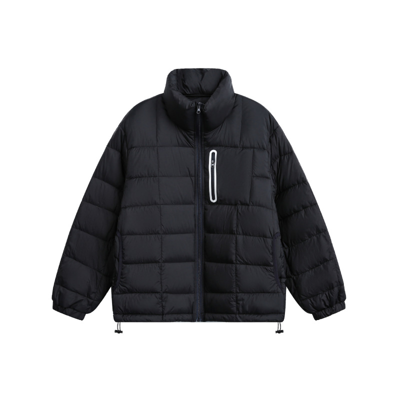 KUOMI轻量化户外90白鸭绒立领羽绒服25冬季山系羽绒夹克外套YR07|undefined