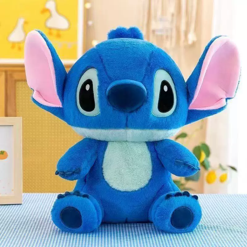 Blue cute doll, plush toy