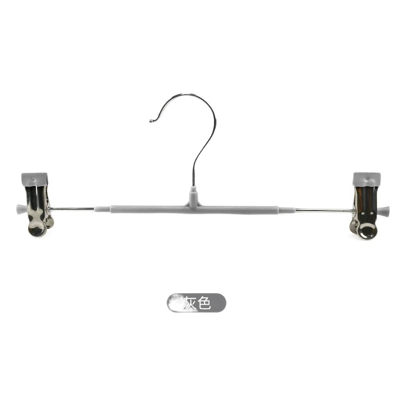 Пластиковые штаны зажимы для домашнего противоскользящего без следов, сухое и влажное белье зажим многофункциональная выдвижная вешалка для брюк оптом