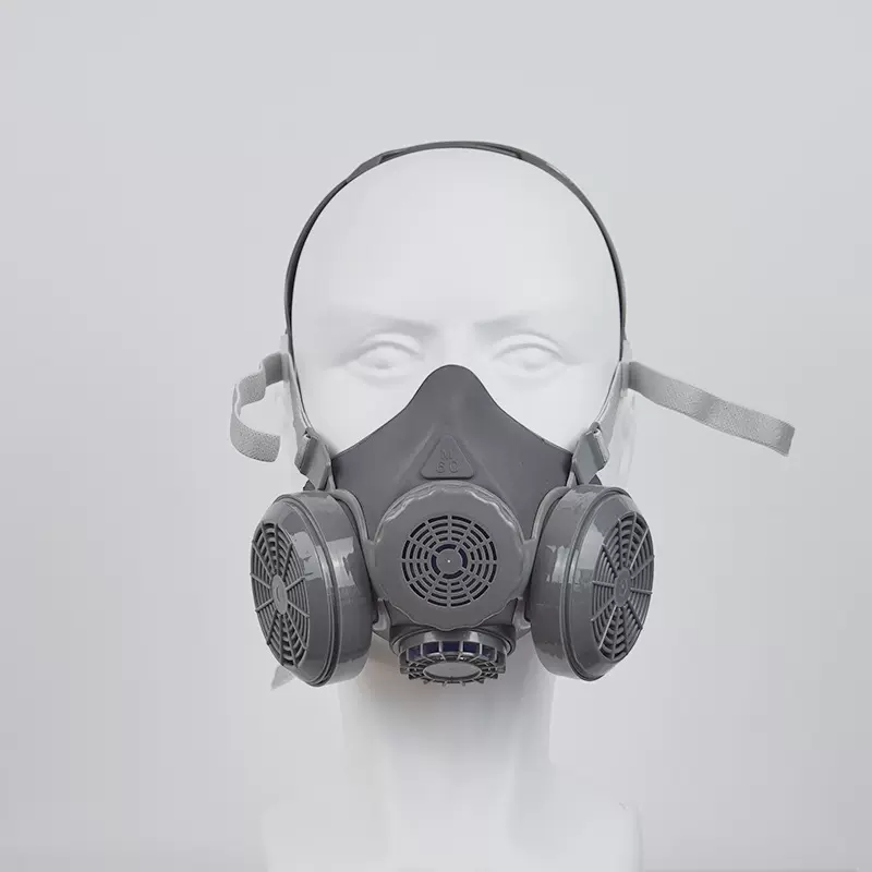 思创ST-M60X-1A橡胶防尘面罩批发防粉尘电焊烟非油性颗粒物口罩