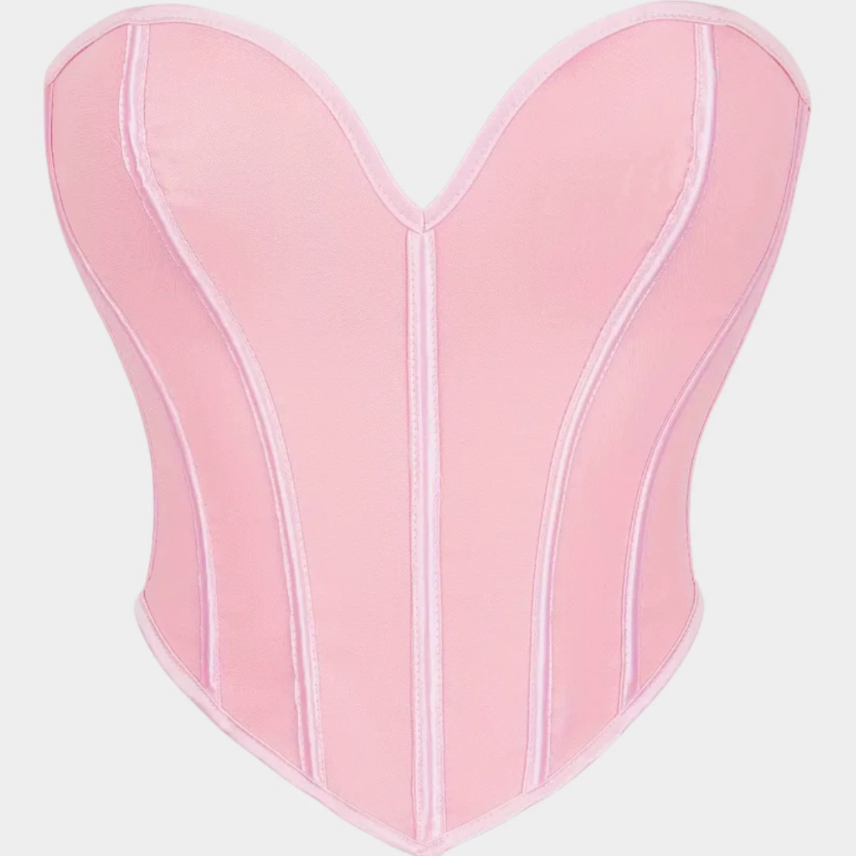 Корсетная бюстгальтер без бретелей push-up, кости, размеры XS–XXL, несколько цветов