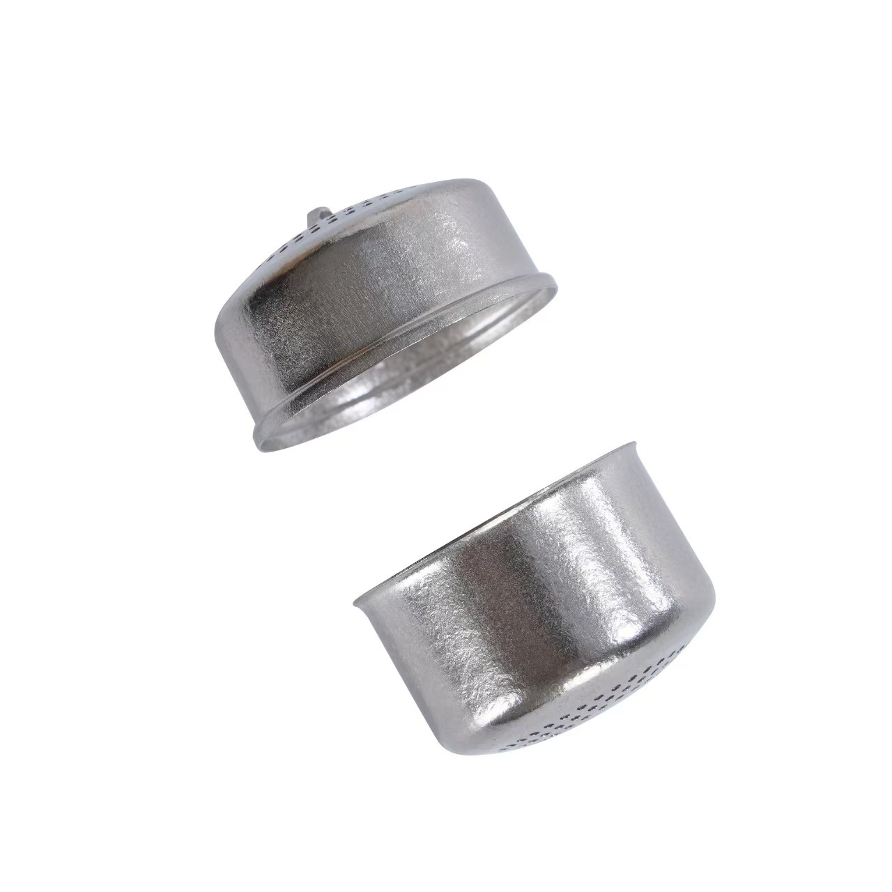 Nuevo filtro de té de titanio puro filtro de té portátil de filtro de té de grasa de aleación de titanio de fabricación de té artefacto de tela de filtro de té