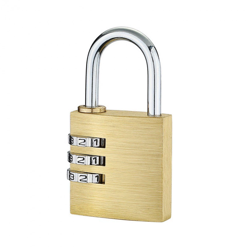 Замок с паролем из медной арки 25 мм с 3 колесами () замок для кабин, медная колесная парольная защёлка