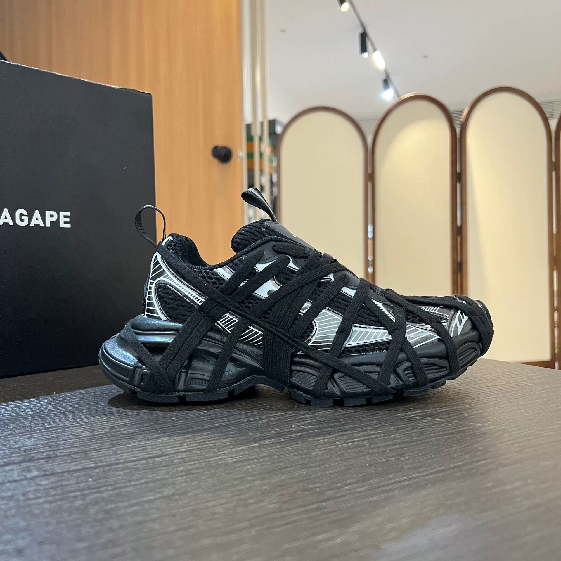 Кроссовки dad shoes (Couple Paris) 3XL Spider-Man — массивная подошва, ретро унисекс